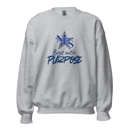 Classic | Sweatshirt | NES - Boys with Purpose | Boys with Purpose Logo