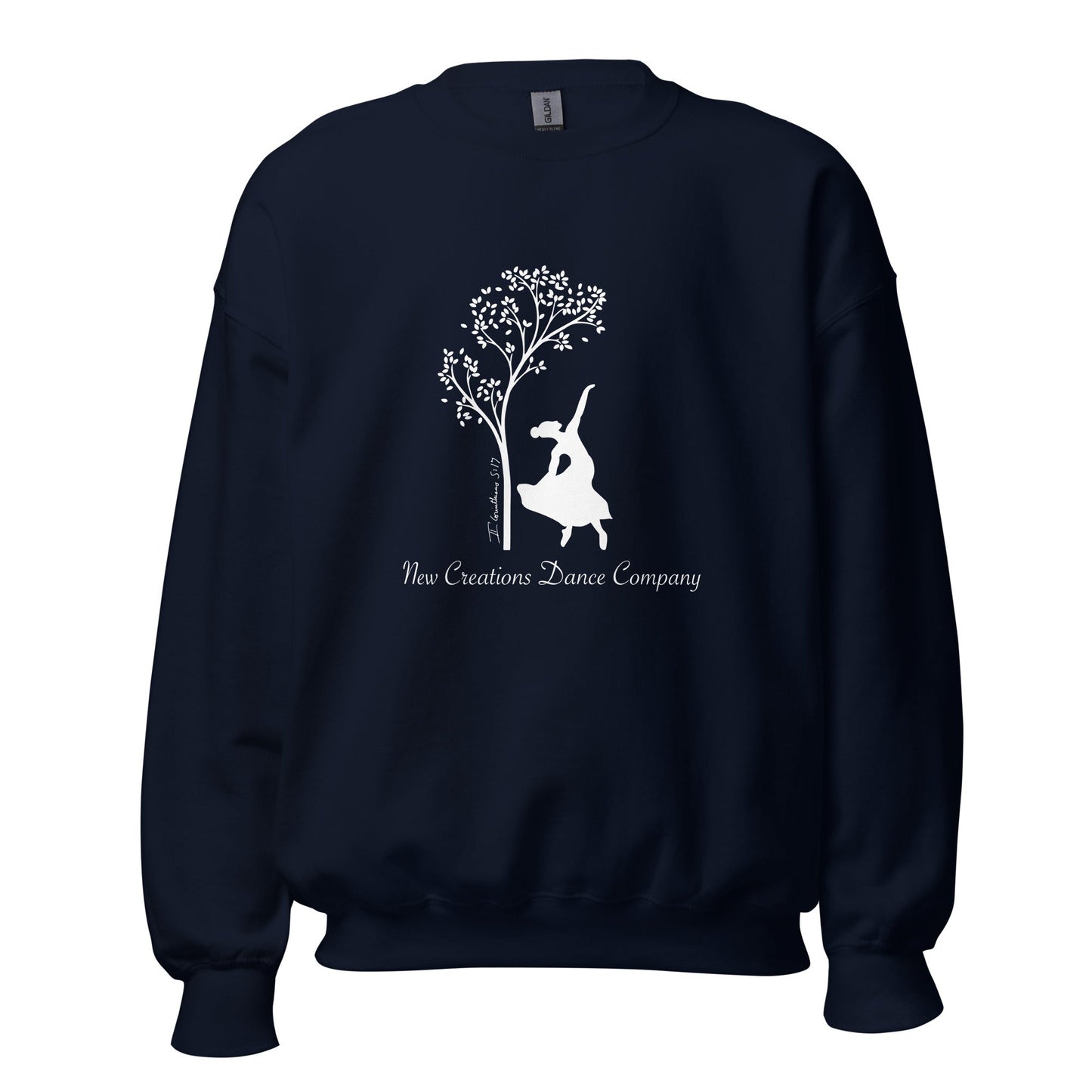 Classic | Sweatshirt | New Creations Dance Company | Alt Logo