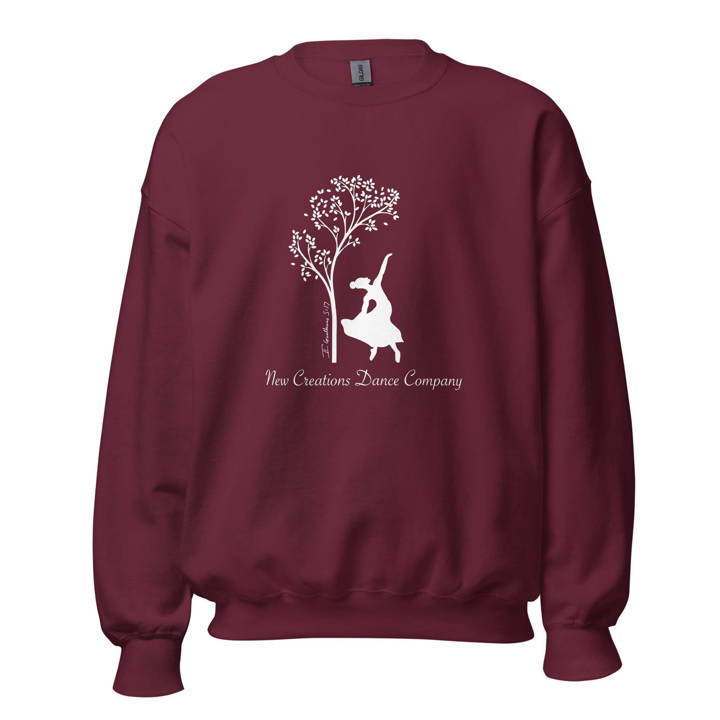 Classic | Sweatshirt | New Creations Dance Company | Alt Logo