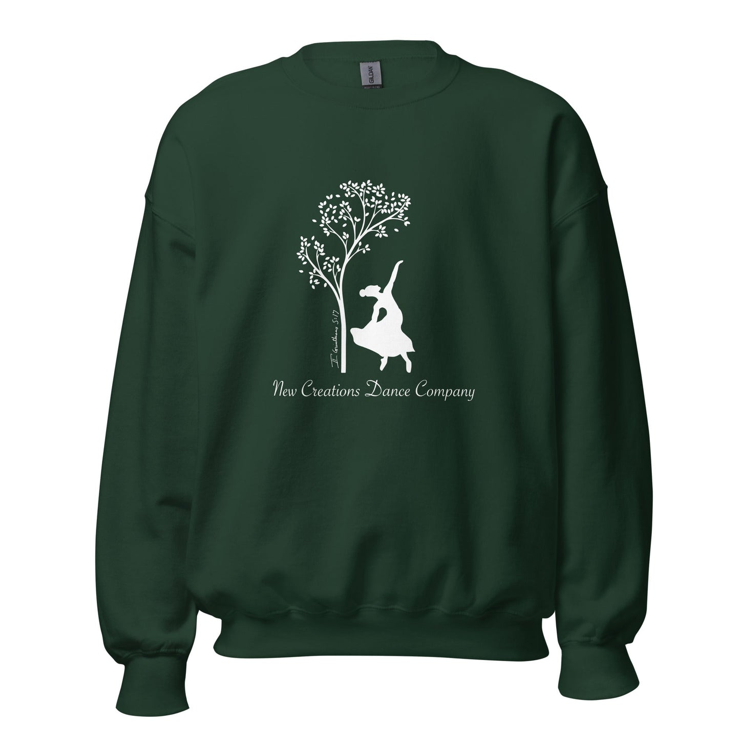 Classic | Sweatshirt | New Creations Dance Company | Alt Logo
