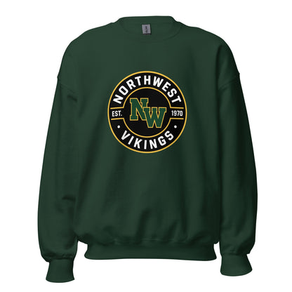 Classic | Sweatshirt | Northwest High School | Badge Logo