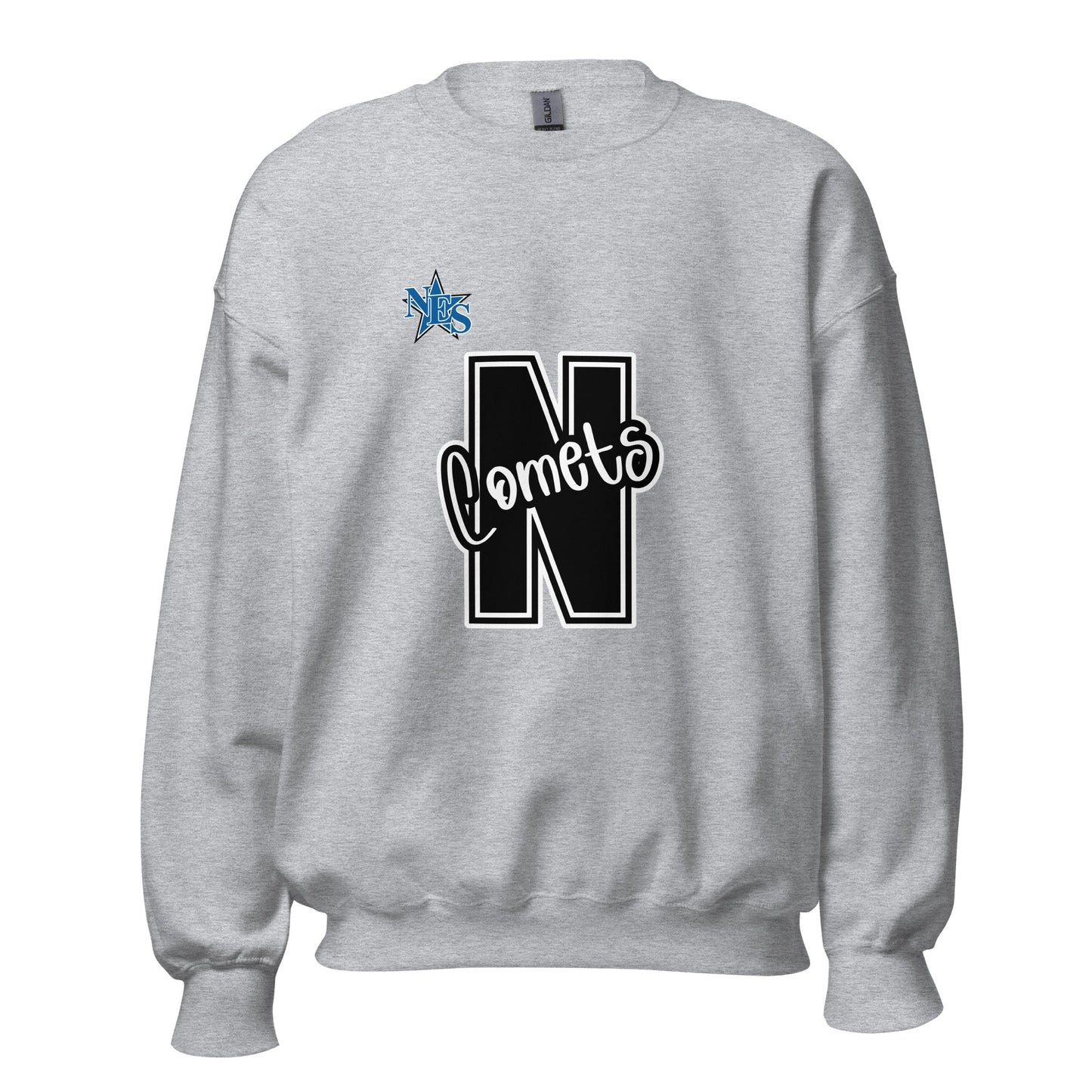 Classic | Sweatshirt | Norton Elementary School | N Comets Logo