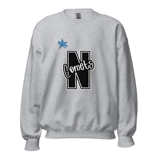 Classic | Sweatshirt | Norton Elementary School | N Comets Logo