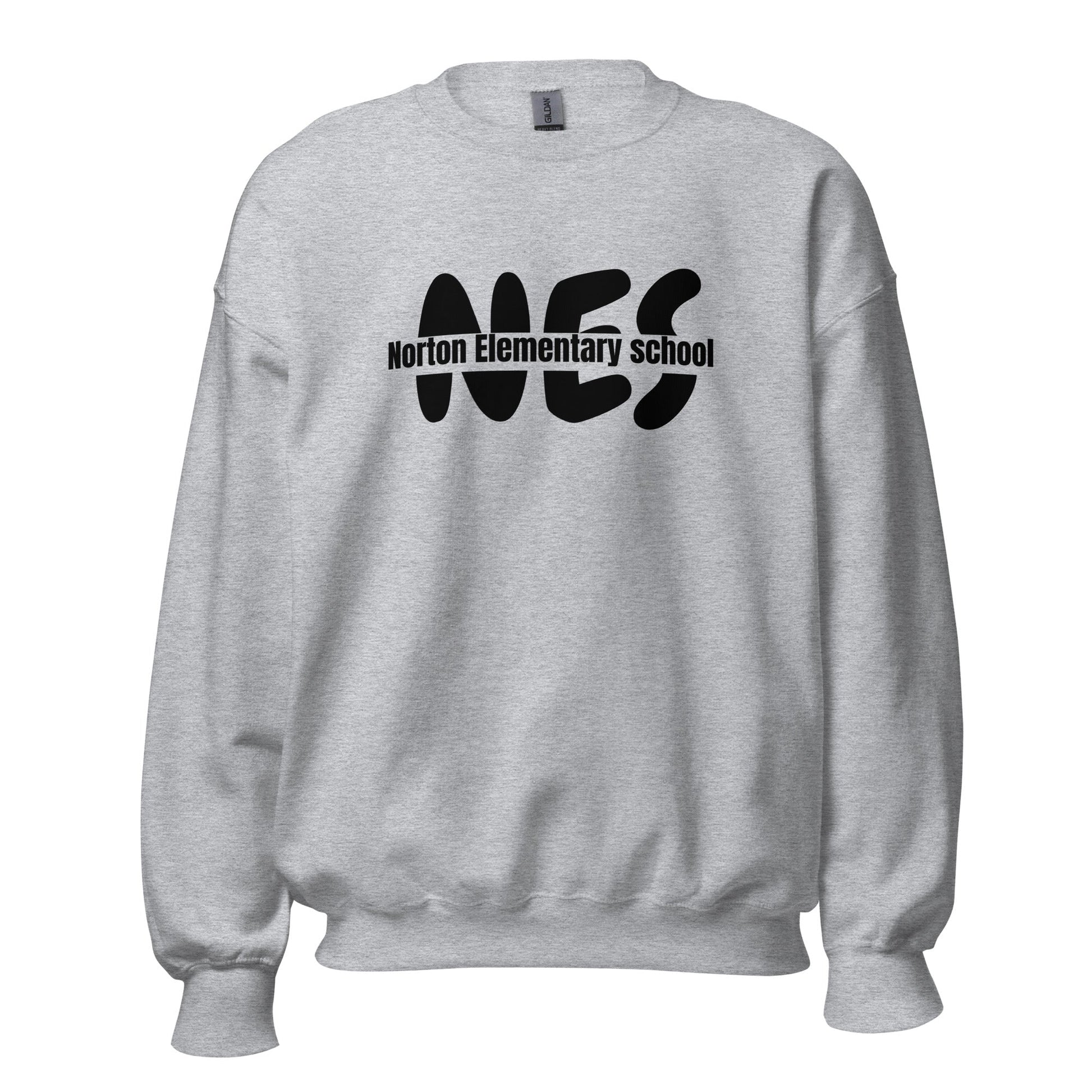 Classic | Sweatshirt | Norton Elementary School | NES Script Logo