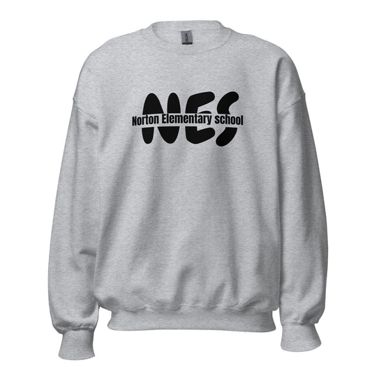 Classic | Sweatshirt | Norton Elementary School | NES Script Logo