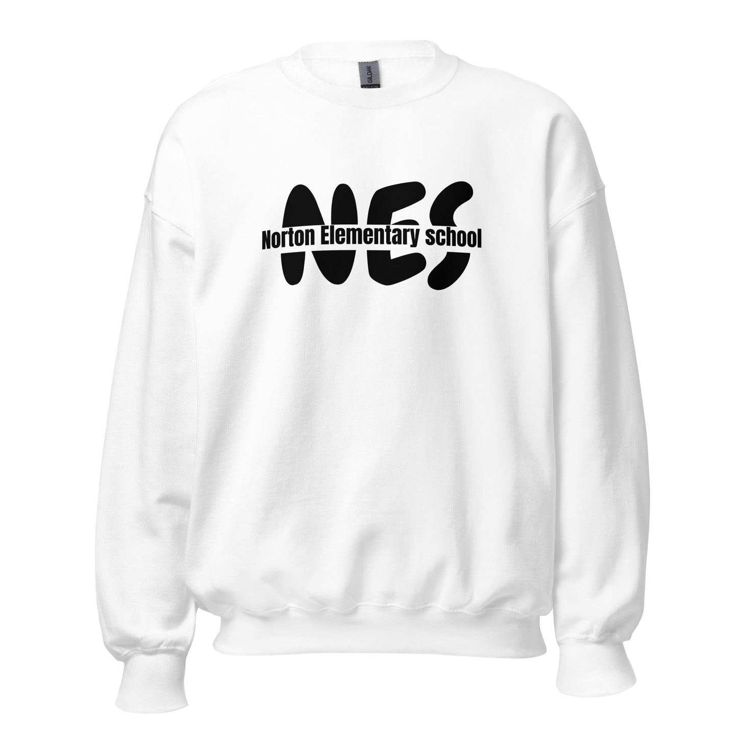 Classic | Sweatshirt | Norton Elementary School | NES Script Logo