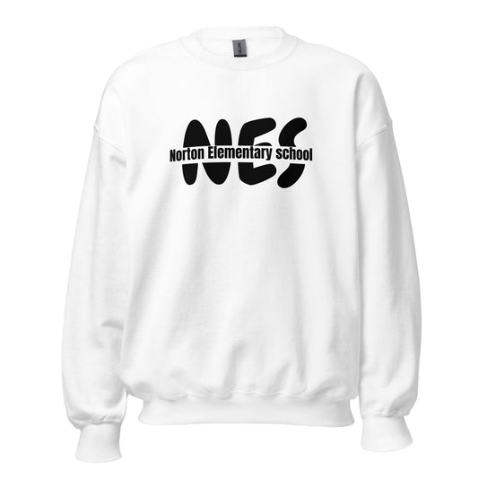 Classic | Sweatshirt | Norton Elementary School | NES Script Logo