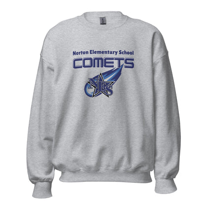 Classic | Sweatshirt | Norton Elementary School | Space Script Logo