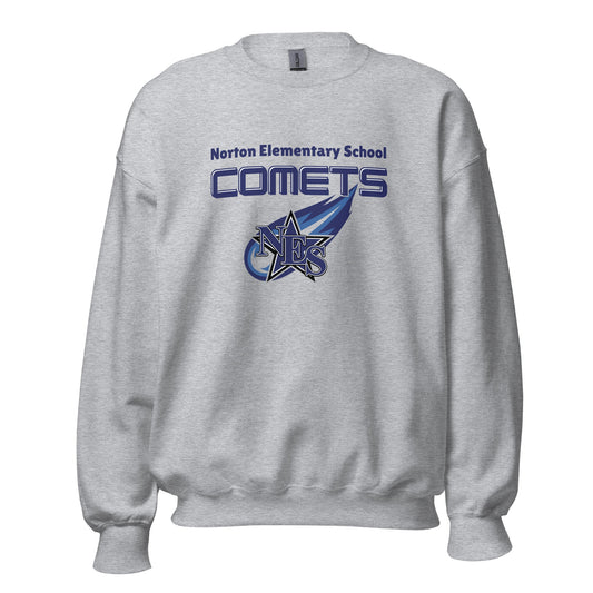 Classic | Sweatshirt | Norton Elementary School | Space Script Logo