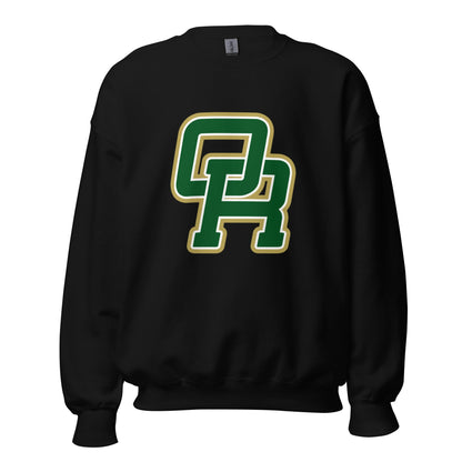 Classic | Sweatshirt | Oakridge Flag Football | Varsity Interlock Logo