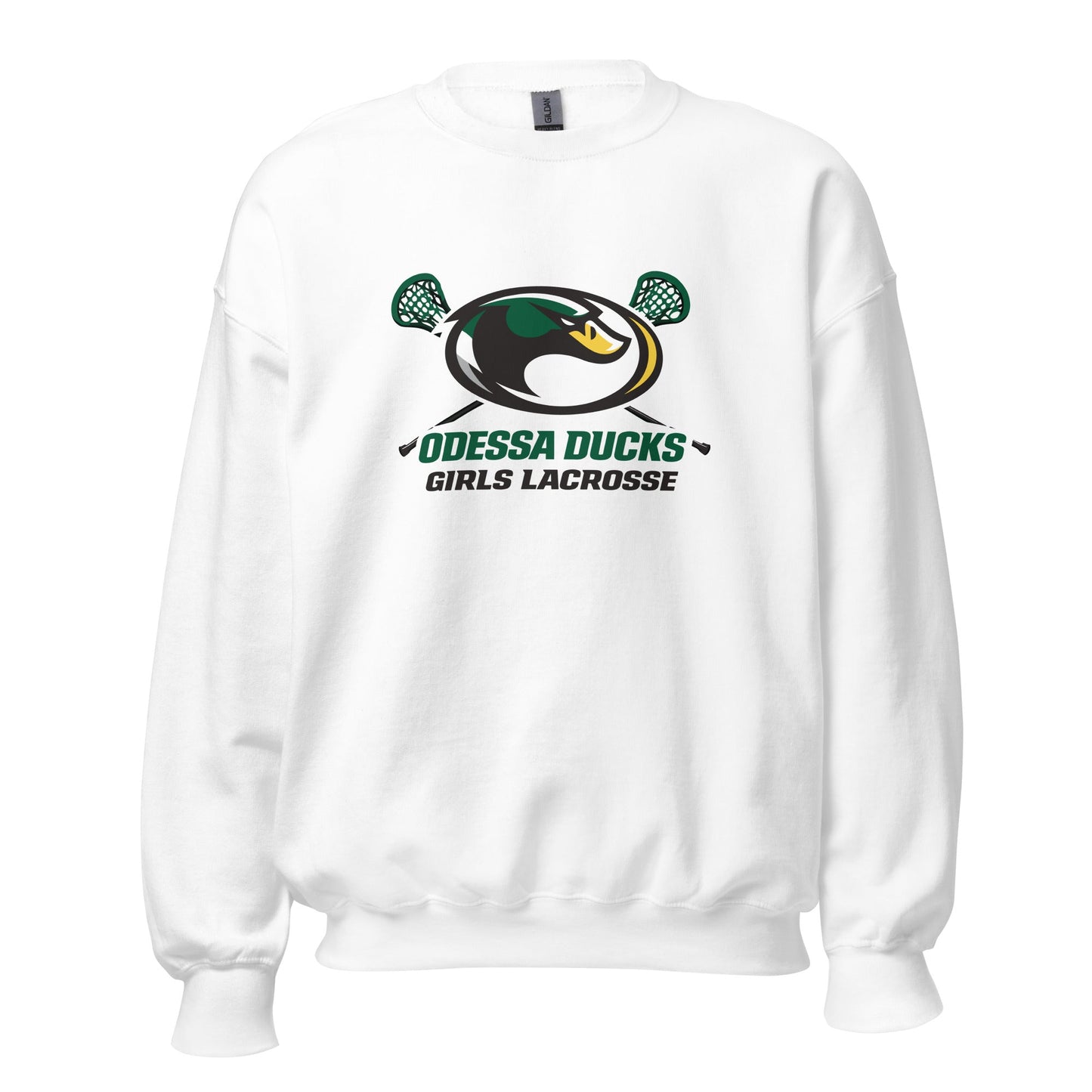 Classic | Sweatshirt | Odessa Girls Lacrosse | Duck Sticks Logo