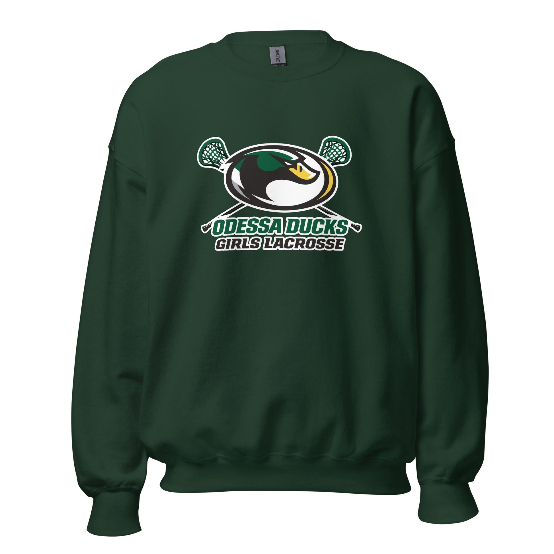 Classic | Sweatshirt | Odessa Girls Lacrosse | Duck Sticks Logo