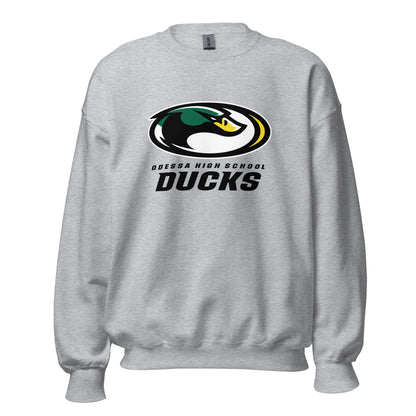 Classic | Sweatshirt | Odessa Girls Lacrosse | ODH Ducks Logo