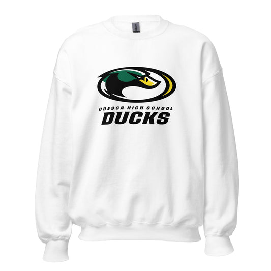 Classic | Sweatshirt | Odessa Girls Lacrosse | ODH Ducks Logo