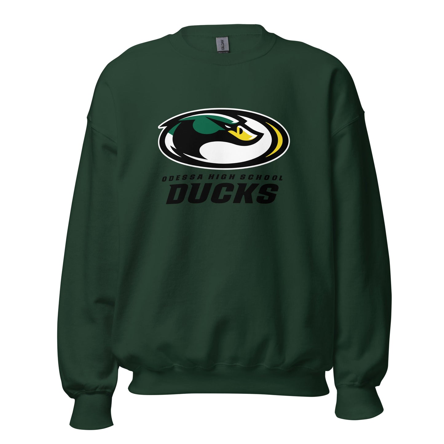Classic | Sweatshirt | Odessa Girls Lacrosse | ODH Ducks Logo