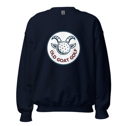 Classic | Sweatshirt | Old Goat Golf | Badge Logo