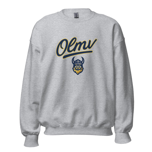 Classic | Sweatshirt | OLMV Vikings | Script Logo