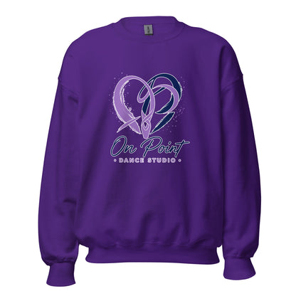 Classic | Sweatshirt | On Point Dance Studio | Crest Logo