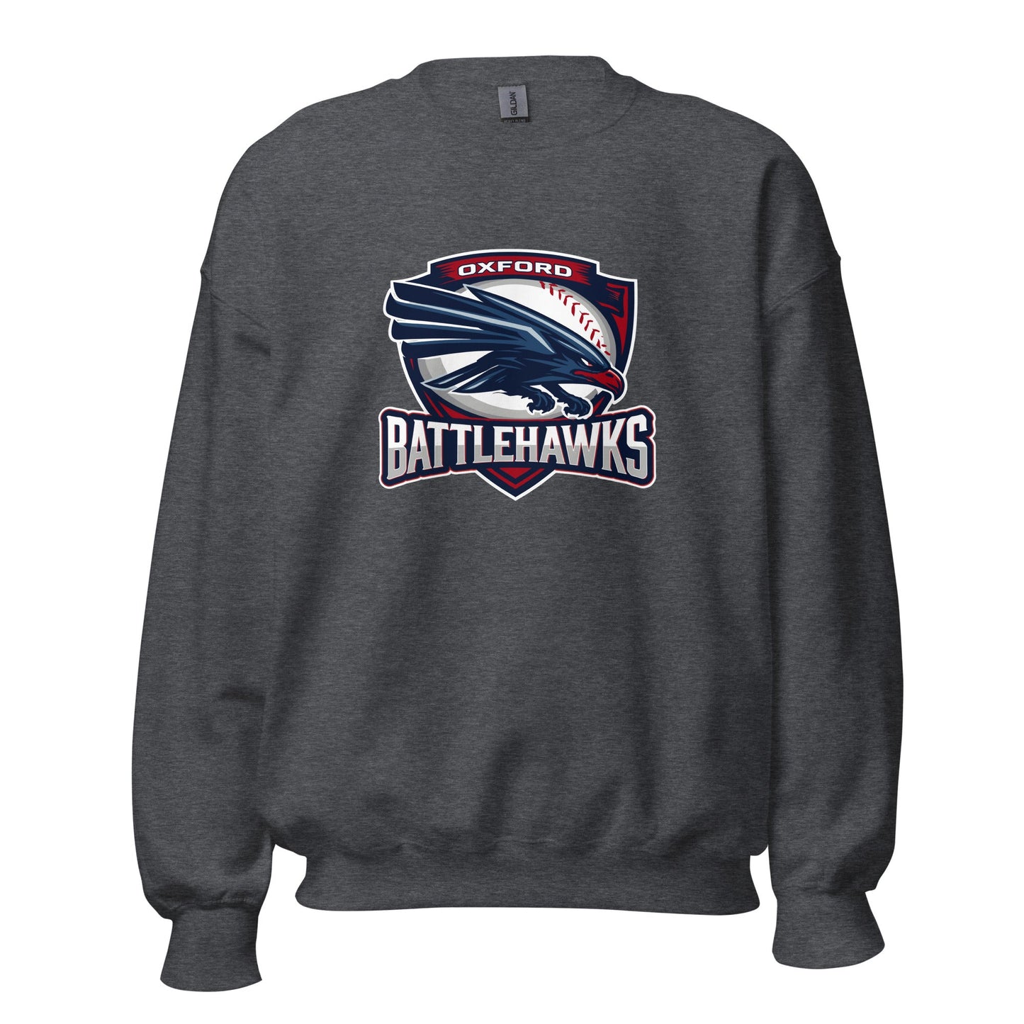 Classic | Sweatshirt | Oxford Battlehawks 13U | Badge Logo