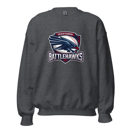 Classic | Sweatshirt | Oxford Battlehawks 13U | Badge Logo