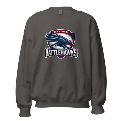 Classic | Sweatshirt | Oxford Battlehawks 13U | Badge Logo
