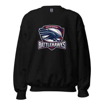 Classic | Sweatshirt | Oxford Battlehawks 13U | Badge Logo