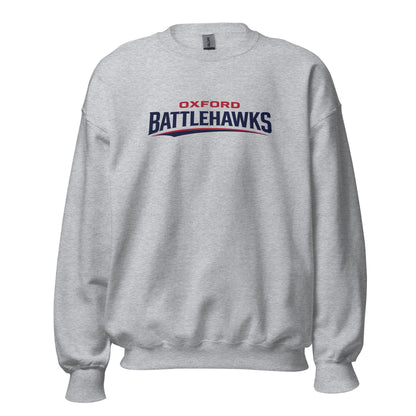 Classic | Sweatshirt | Oxford Battlehawks 13U | Raptor Logo