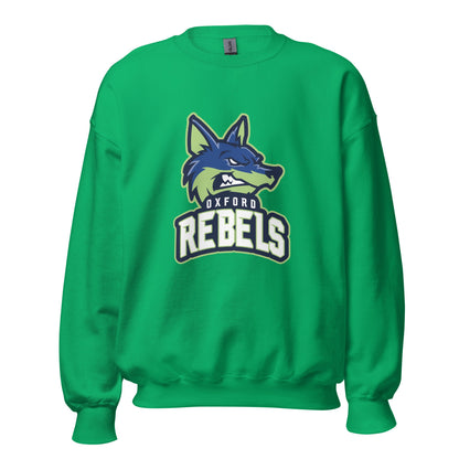 Classic | Sweatshirt | Oxford Rebels 12U | Mascot Logo