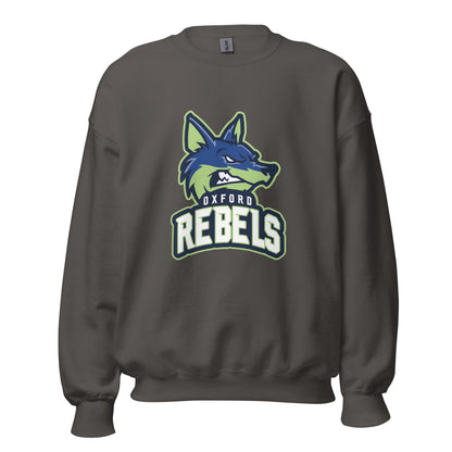 Classic | Sweatshirt | Oxford Rebels 12U | Mascot Logo