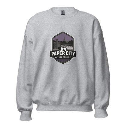 Classic | Sweatshirt | Paper City Futbol Academy | Vanguard Shield Logo