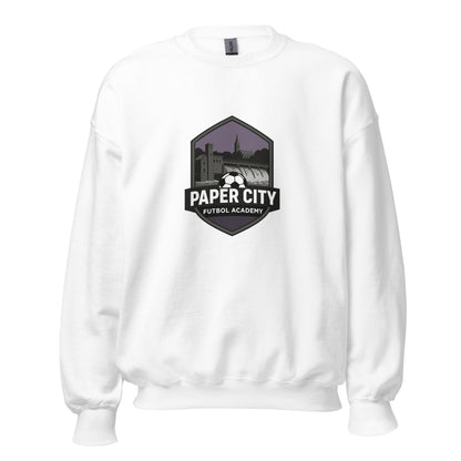 Classic | Sweatshirt | Paper City Futbol Academy | Vanguard Shield Logo