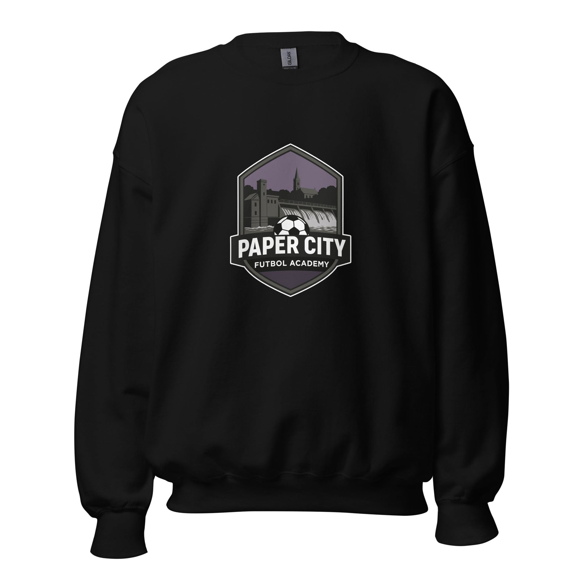 Classic | Sweatshirt | Paper City Futbol Academy | Vanguard Shield Logo