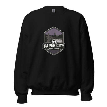 Classic | Sweatshirt | Paper City Futbol Academy | Vanguard Shield Logo