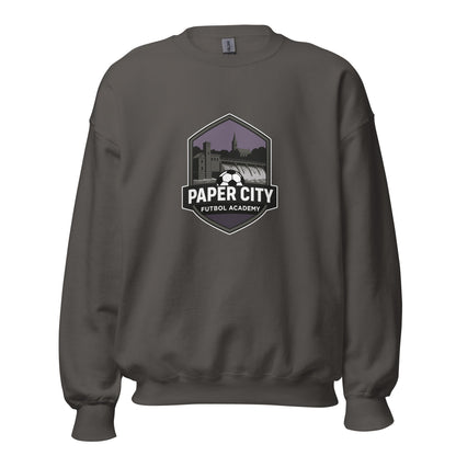 Classic | Sweatshirt | Paper City Futbol Academy | Vanguard Shield Logo