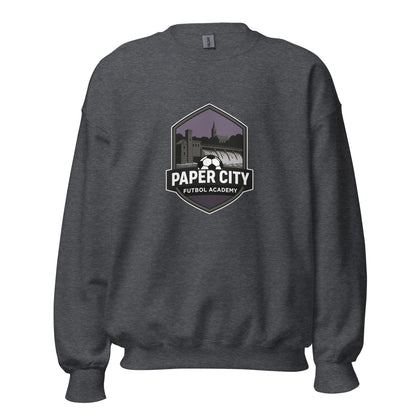 Classic | Sweatshirt | Paper City Futbol Academy | Vanguard Shield Logo