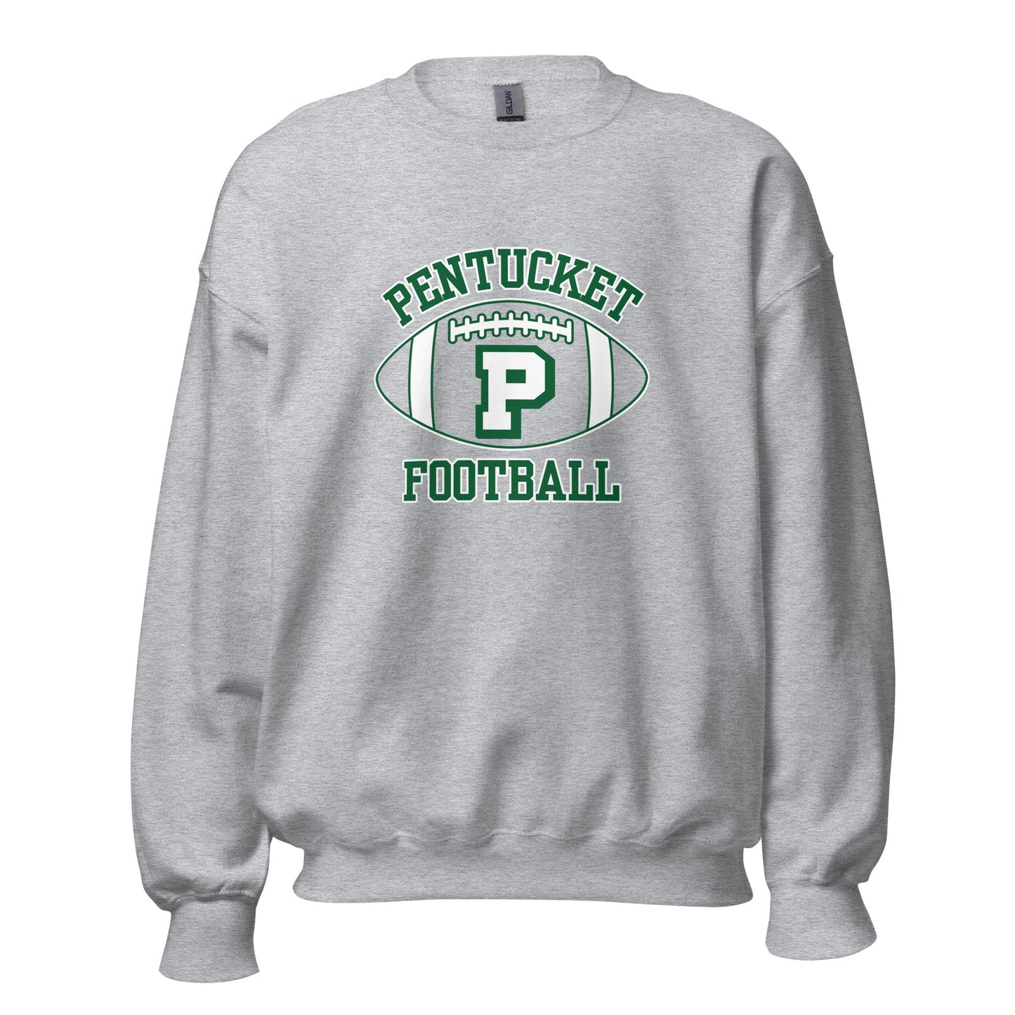 Classic | Sweatshirt | Pentucket Youth Football and Cheer | Varsity Badge Logo