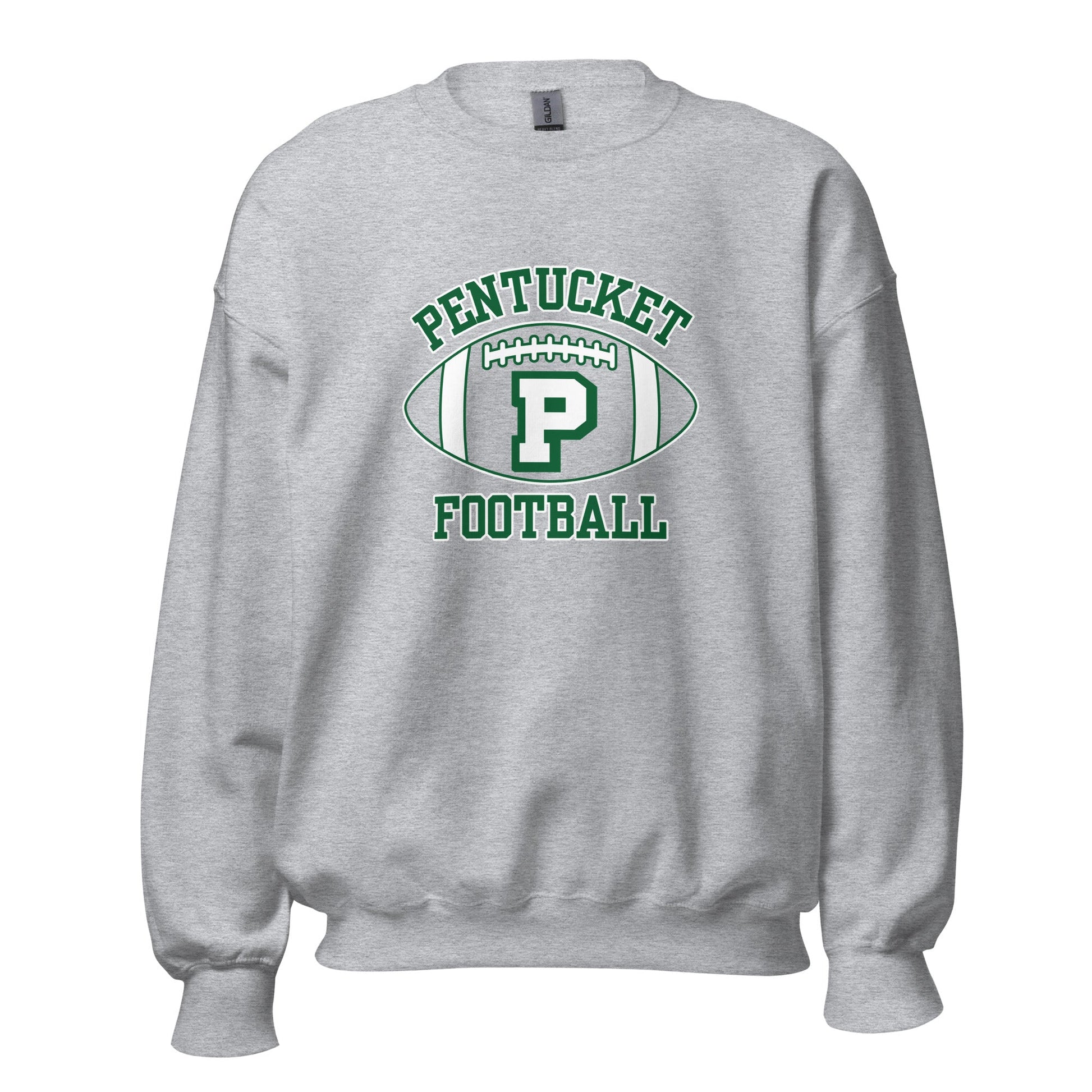 Classic | Sweatshirt | Pentucket Youth Football and Cheer | Varsity Badge Logo