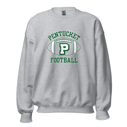 Classic | Sweatshirt | Pentucket Youth Football and Cheer | Varsity Badge Logo