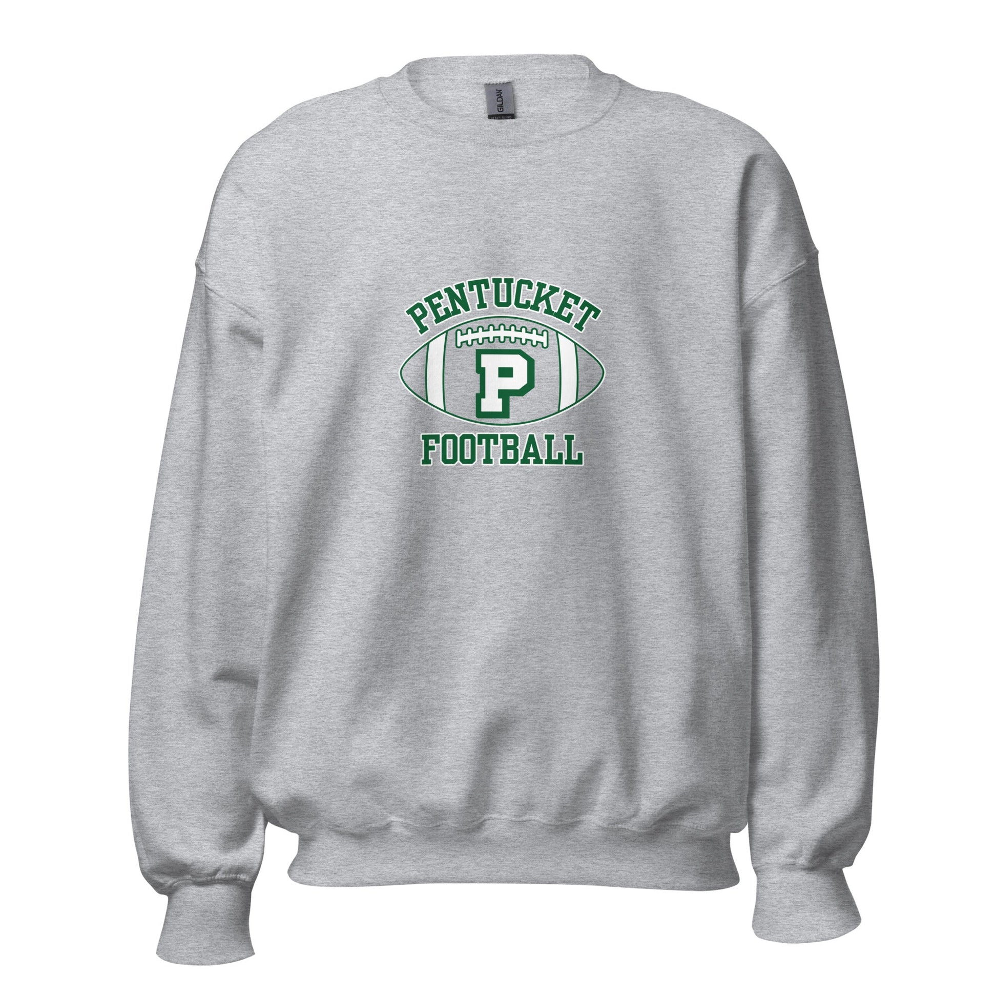 Classic | Sweatshirt | Pentucket Youth Football and Cheer | Varsity Badge Logo