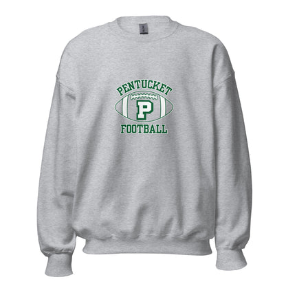 Classic | Sweatshirt | Pentucket Youth Football and Cheer | Varsity Badge Logo