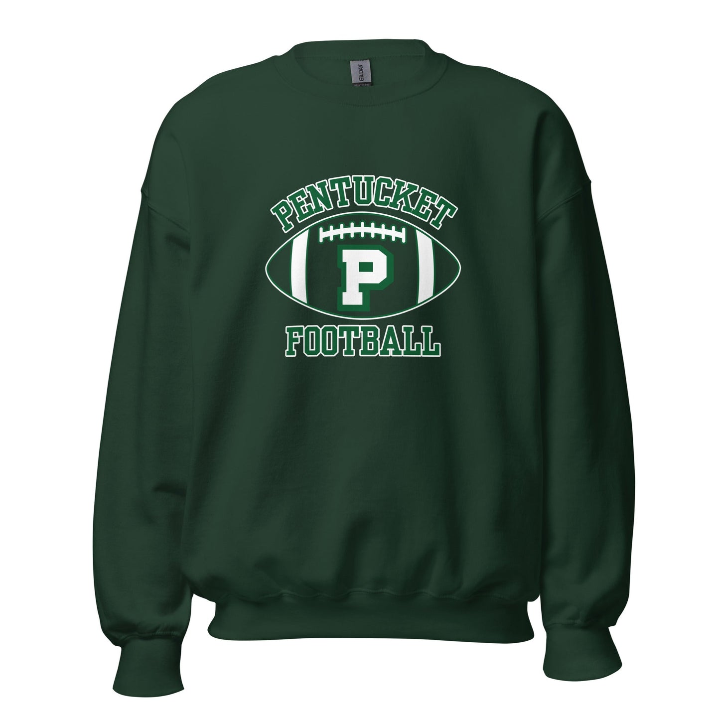 Classic | Sweatshirt | Pentucket Youth Football and Cheer | Varsity Badge Logo