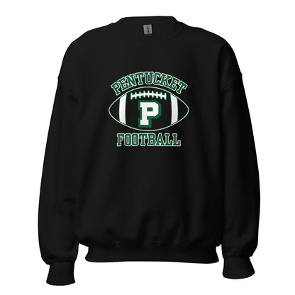 Classic | Sweatshirt | Pentucket Youth Football and Cheer | Varsity Badge Logo