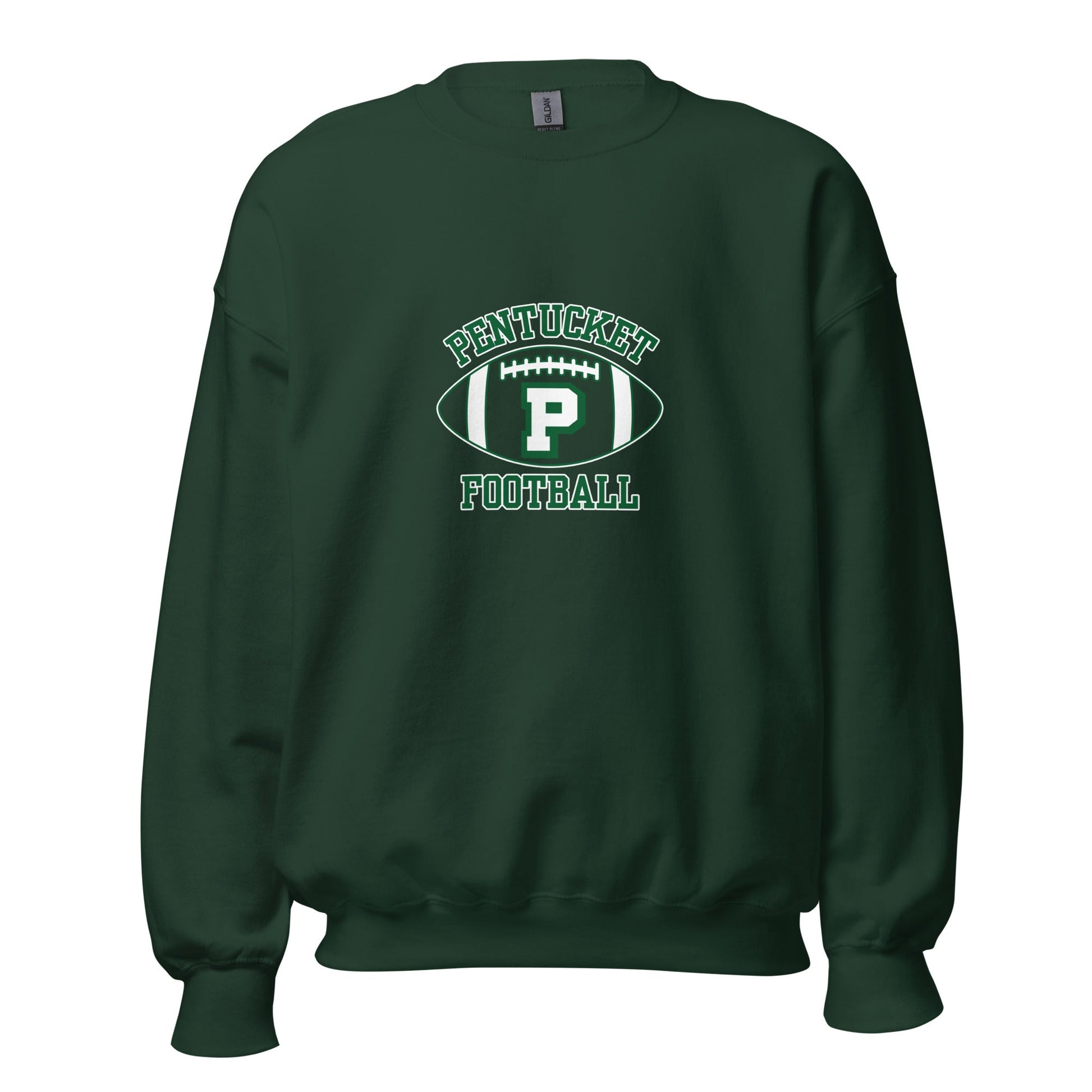 Classic | Sweatshirt | Pentucket Youth Football and Cheer | Varsity Badge Logo