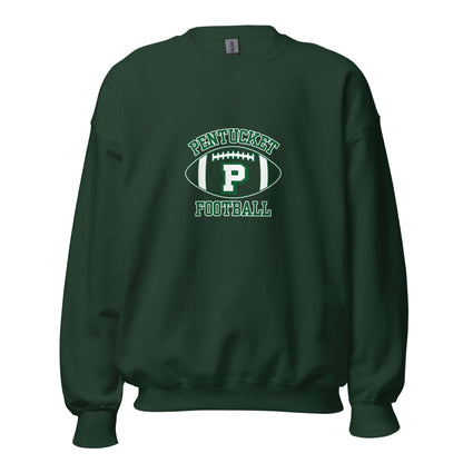 Classic | Sweatshirt | Pentucket Youth Football and Cheer | Varsity Badge Logo