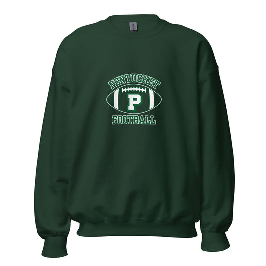 Classic | Sweatshirt | Pentucket Youth Football and Cheer | Varsity Badge Logo