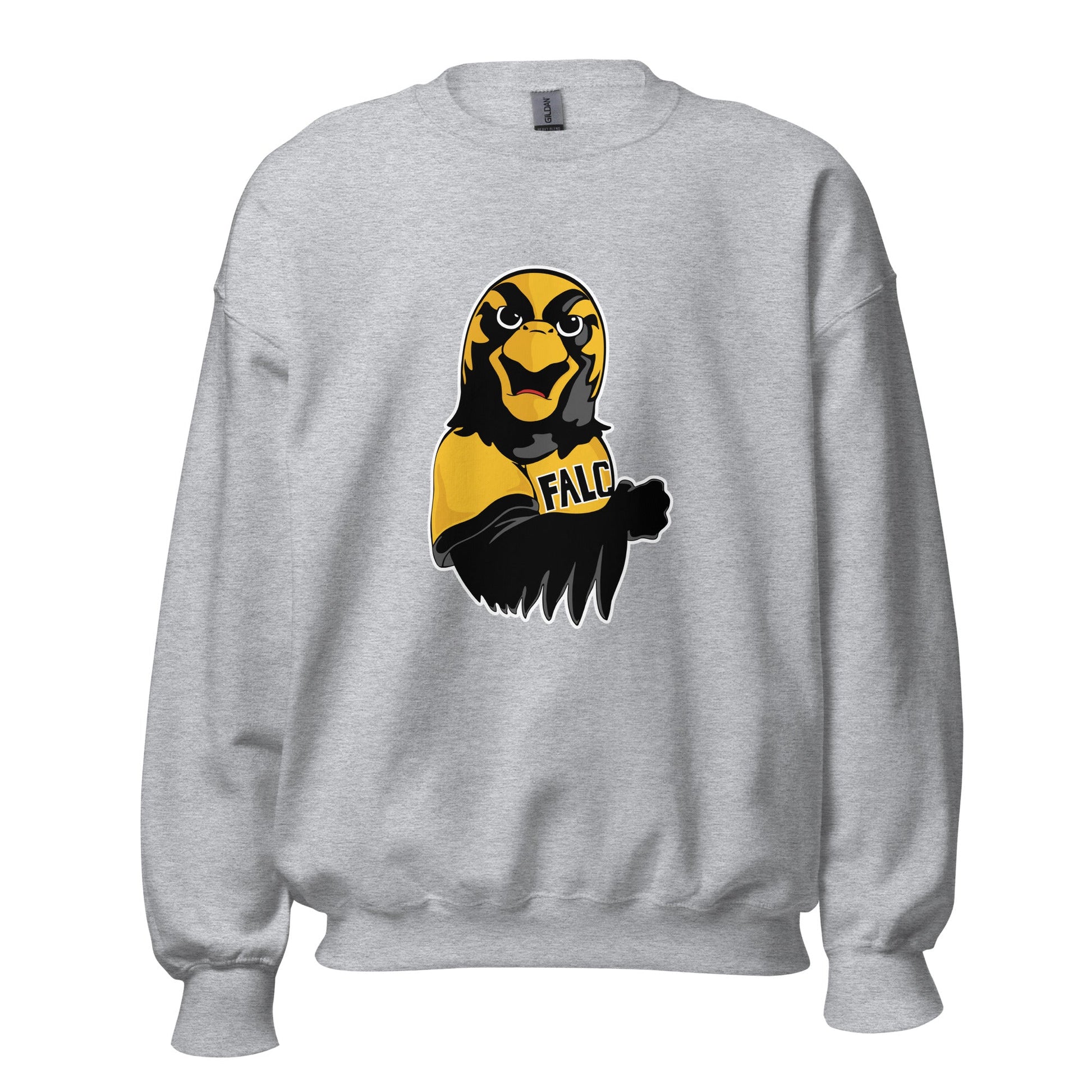 Classic | Sweatshirt | Pfeiffer University Golf | Mascot Logo