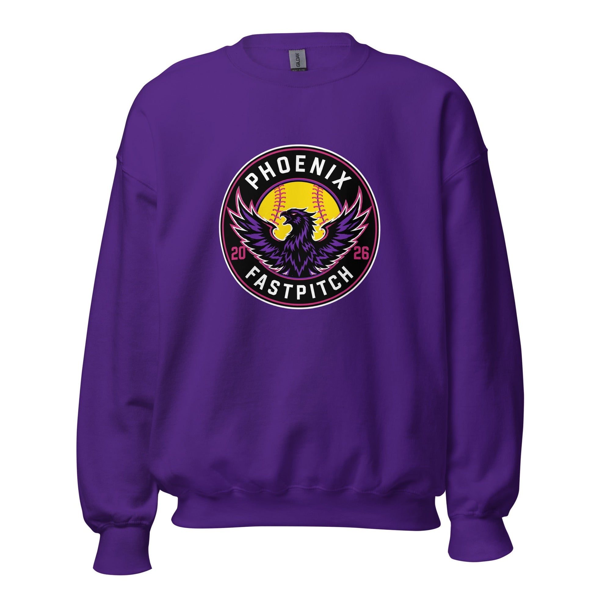 Classic | Sweatshirt | Phoenix Fastpitch | Badge Logo