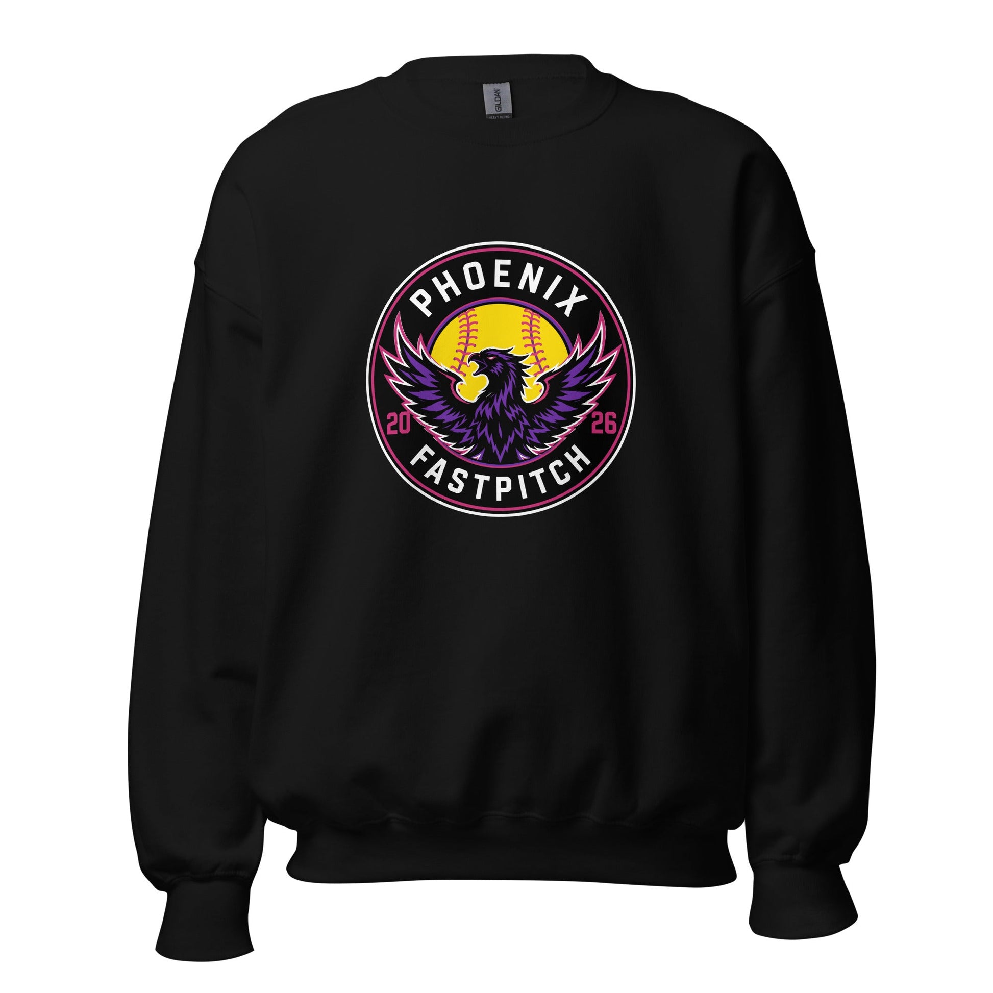 Classic | Sweatshirt | Phoenix Fastpitch | Badge Logo