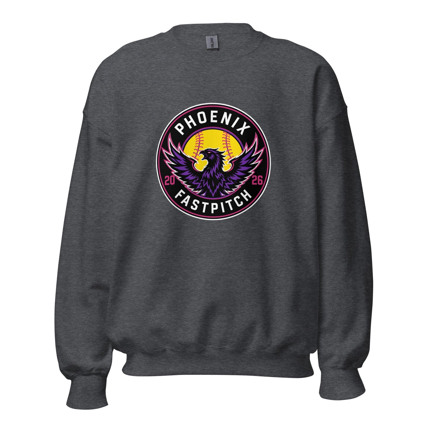 Classic | Sweatshirt | Phoenix Fastpitch | Badge Logo