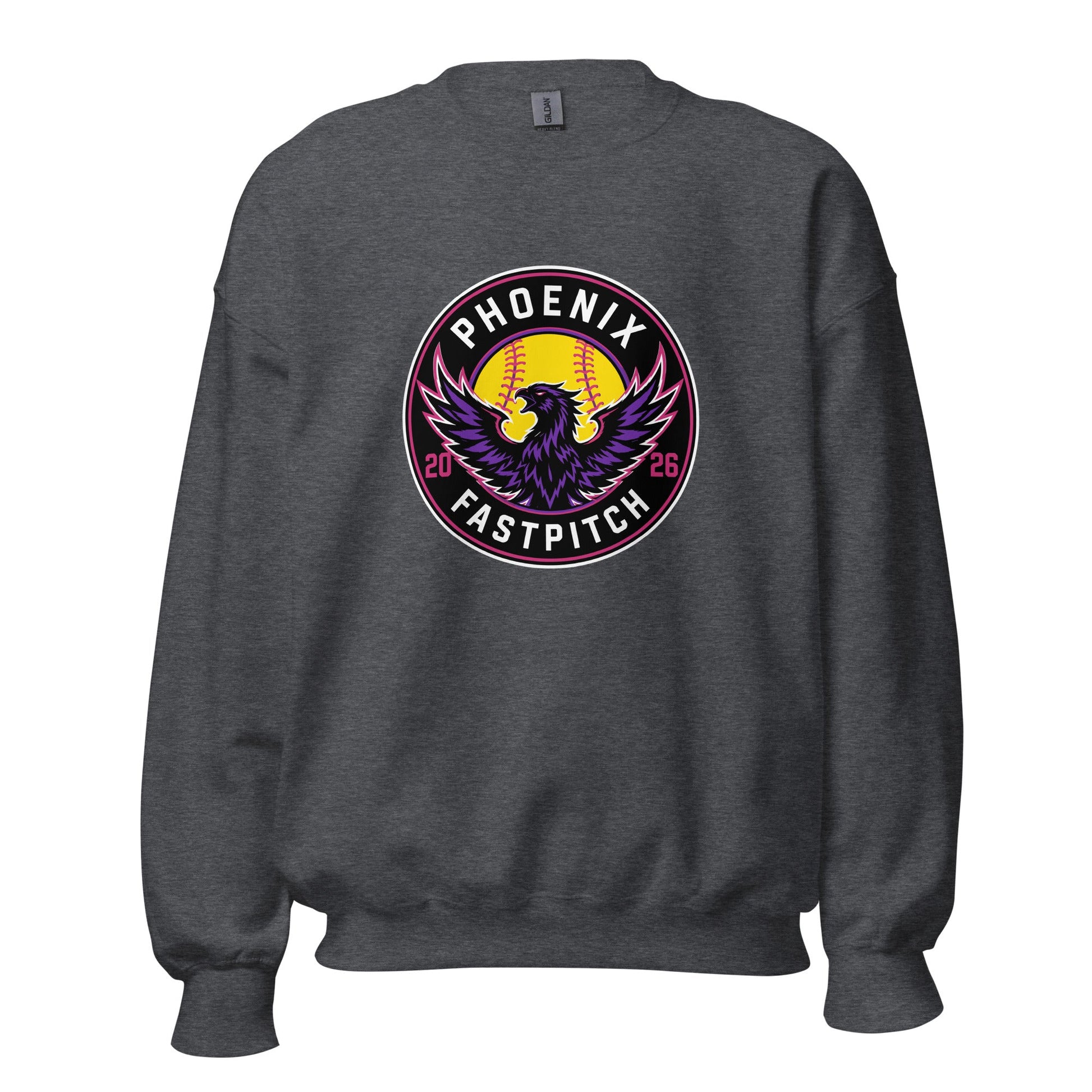 Classic | Sweatshirt | Phoenix Fastpitch | Badge Logo